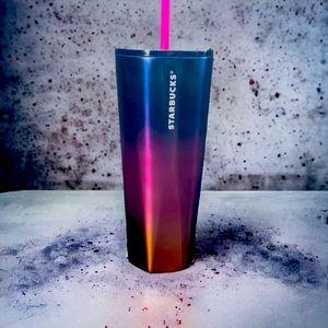 2022 Summer Starbucks Purple And Pink Gradient Stainless Steel Tumbler